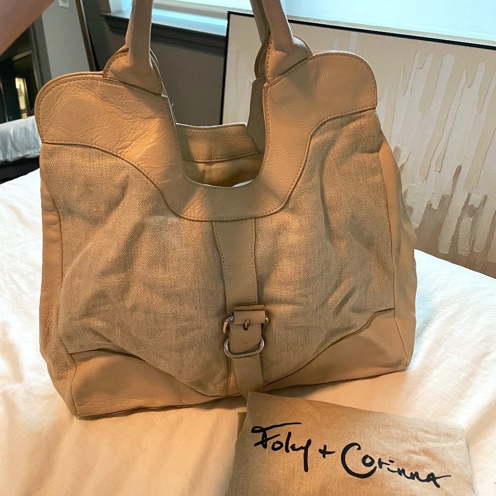 Foley + Corinna Beige Tote